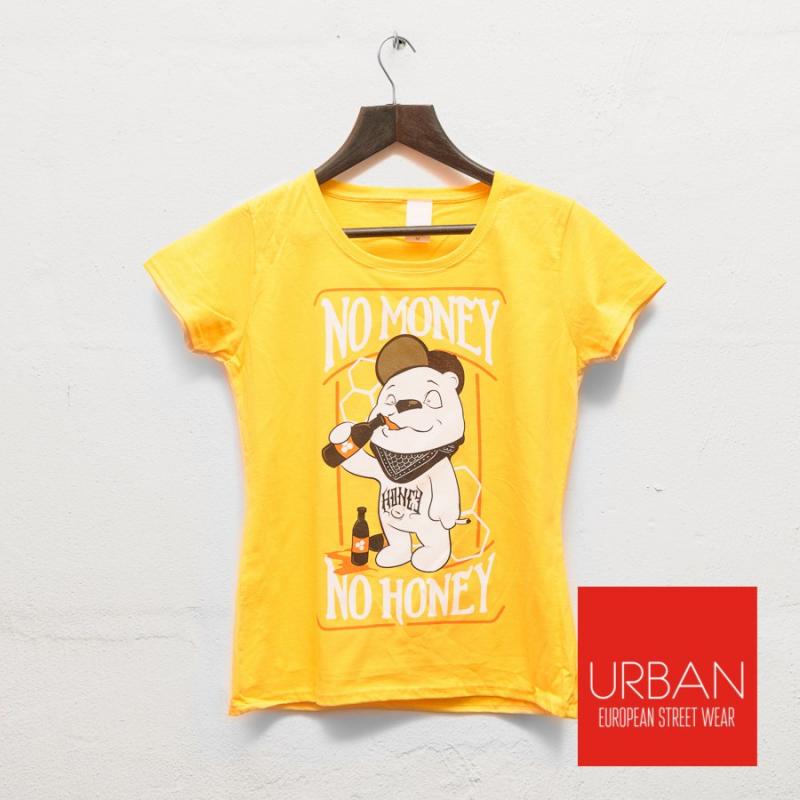 Женская футболка No Money No Honey